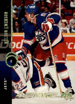 #47 Nelson Emerson - Winnipeg Jets - 1994-95 Upper Deck Hockey - Electric Ice