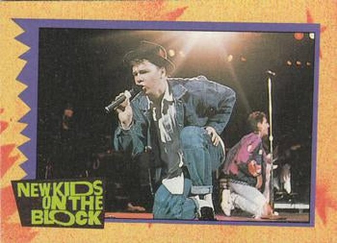 #47c Hot Moves! - 1989 Topps New Kids on the Block