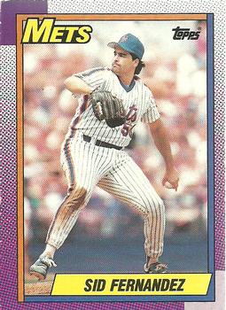 #480 Sid Fernandez - New York Mets - 1990 O-Pee-Chee Baseball