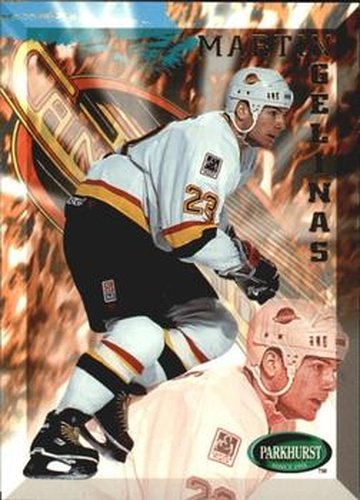 #480 Martin Gelinas - Vancouver Canucks - 1995-96 Parkhurst International Hockey