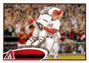 #480 J.J. Putz - Arizona Diamondbacks - 2012 Topps Baseball