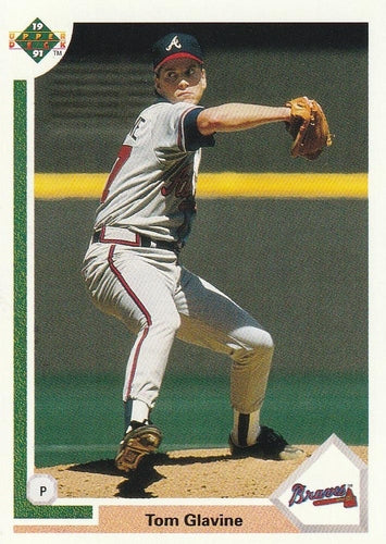 #480 Tom Glavine - Atlanta Braves - 1991 Upper Deck Baseball