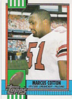 #480 Marcus Cotton - Atlanta Falcons - 1990 Topps Football