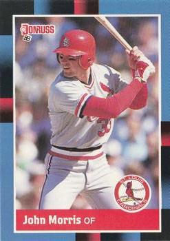#480 John Morris - St. Louis Cardinals - 1988 Donruss Baseball