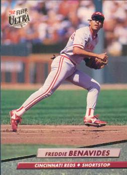 #480 Freddie Benavides - Cincinnati Reds - 1992 Ultra Baseball