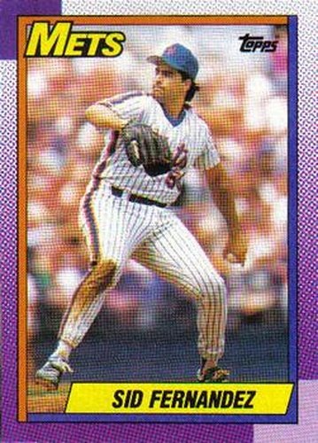 #480 Sid Fernandez - New York Mets - 1990 Topps Baseball