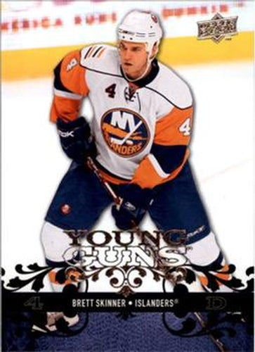 #480 Brett Skinner - New York Islanders - 2008-09 Upper Deck Hockey