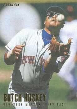 #480 Butch Huskey - New York Mets - 1996 Fleer Baseball