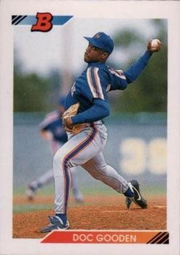 #480 Doc Gooden - New York Mets - 1992 Bowman Baseball