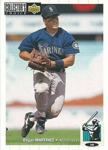 #480 Edgar Martinez - Seattle Mariners - 1994 Collector's Choice Baseball
