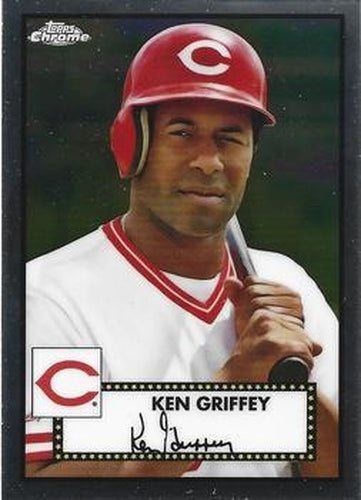 #480 Ken Griffey - Cincinnati Reds - 2021 Topps Chrome Platinum Anniversary Baseball