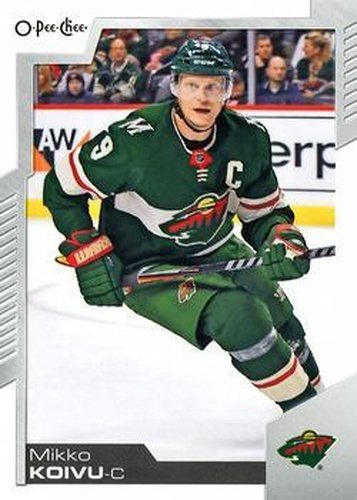 #480 Mikko Koivu - Minnesota Wild - 2020-21 O-Pee-Chee Hockey