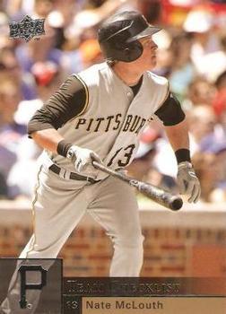 #480 Nate McLouth - Pittsburgh Pirates - 2009 Upper Deck Baseball