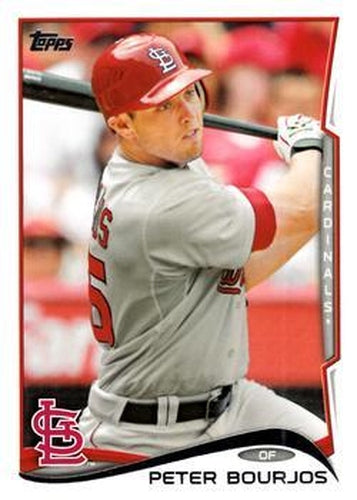 #480 Peter Bourjos - St. Louis Cardinals - 2014 Topps Baseball