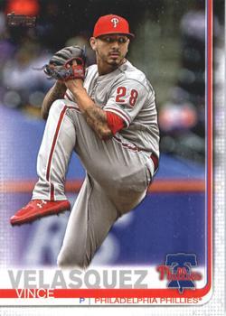 #480 Vince Velasquez - Philadelphia Phillies - 2019 Topps Baseball