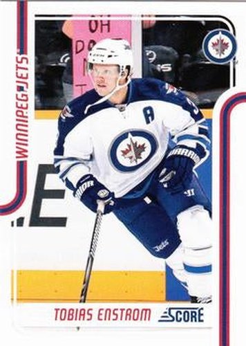#480 Tobias Enstrom - Winnipeg Jets - 2011-12 Score Hockey