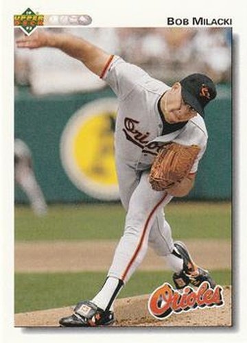 #480 Bob Milacki - Baltimore Orioles - 1992 Upper Deck Baseball