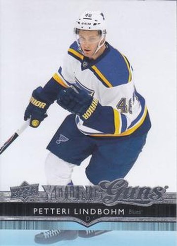 #480 Petteri Lindbohm - St. Louis Blues - 2014-15 Upper Deck Hockey