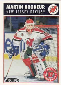 #480 Martin Brodeur - New Jersey Devils - 1992-93 Score USA Hockey