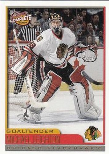 #480 Michael Leighton - Chicago Blackhawks - 2003-04 Pacific Complete Hockey