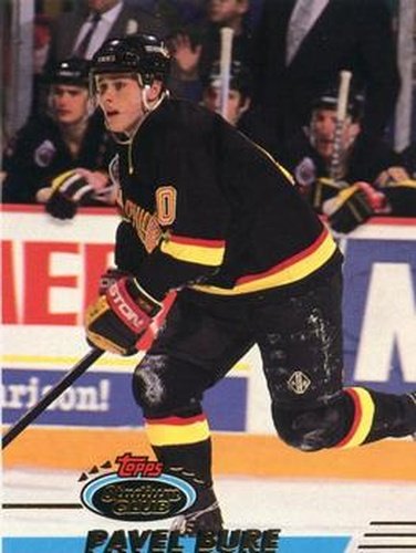 #480 Pavel Bure - Vancouver Canucks - 1993-94 Stadium Club Hockey