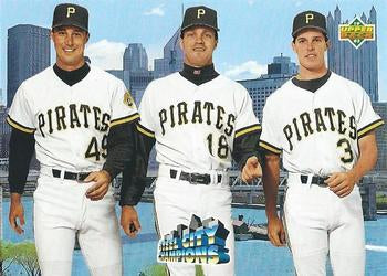 #480 Tim Wakefield / Andy Van Slyke / Jay Bell - Pittsburgh Pirates - 1993 Upper Deck Baseball