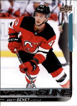 #480 Brett Seney - New Jersey Devils - 2018-19 Upper Deck Hockey