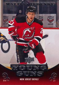 #480 Mattias Tedenby - New Jersey Devils - 2010-11 Upper Deck Hockey