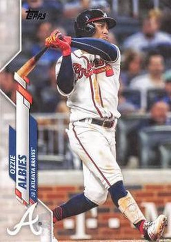#480 Ozzie Albies - Atlanta Braves - 2020 Topps Baseball