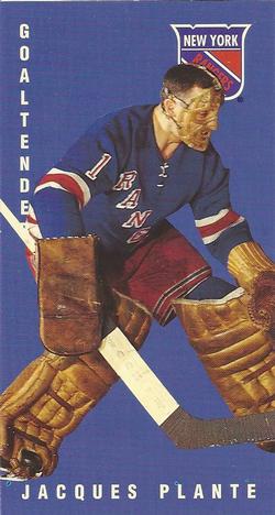 #100 Jacques Plante - New York Rangers - 1994-95 Parkhurst Tall Boys 1964-65 Hockey