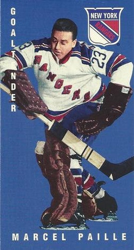 #101 Marcel Paille - New York Rangers - 1994-95 Parkhurst Tall Boys 1964-65 Hockey