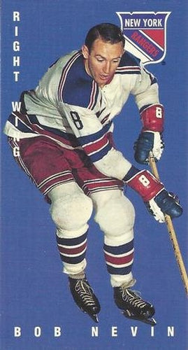 #103 Bob Nevin - New York Rangers - 1994-95 Parkhurst Tall Boys 1964-65 Hockey