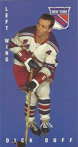 #106 Dick Duff - New York Rangers - 1994-95 Parkhurst Tall Boys 1964-65 Hockey