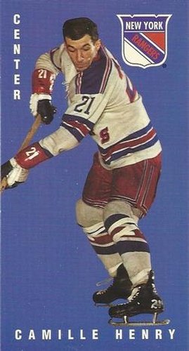 #107 Camille Henry - New York Rangers - 1994-95 Parkhurst Tall Boys 1964-65 Hockey