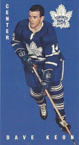 #111 Dave Keon - Toronto Maple Leafs - 1994-95 Parkhurst Tall Boys 1964-65 Hockey