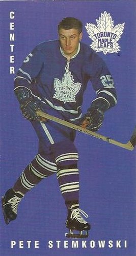 #113 Pete Stemkowski - Toronto Maple Leafs - 1994-95 Parkhurst Tall Boys 1964-65 Hockey