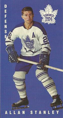 #115 Allan Stanley - Toronto Maple Leafs - 1994-95 Parkhurst Tall Boys 1964-65 Hockey