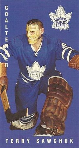 #119 Terry Sawchuk - Toronto Maple Leafs - 1994-95 Parkhurst Tall Boys 1964-65 Hockey