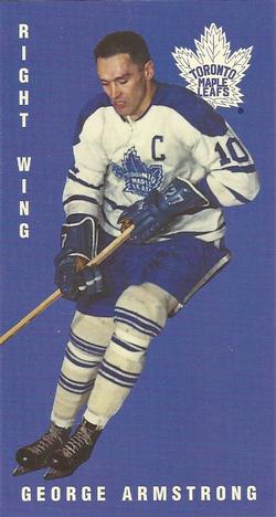 #122 George Armstrong - Toronto Maple Leafs - 1994-95 Parkhurst Tall Boys 1964-65 Hockey