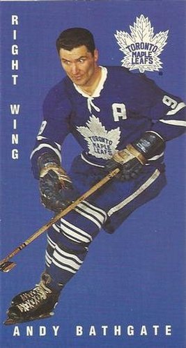 #124 Andy Bathgate - Toronto Maple Leafs - 1994-95 Parkhurst Tall Boys 1964-65 Hockey