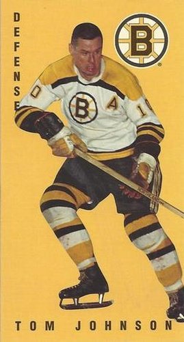 #12 Tom Johnson - Boston Bruins - 1994-95 Parkhurst Tall Boys 1964-65 Hockey