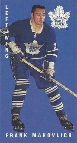 #130 Frank Mahovlich - Toronto Maple Leafs - 1994-95 Parkhurst Tall Boys 1964-65 Hockey