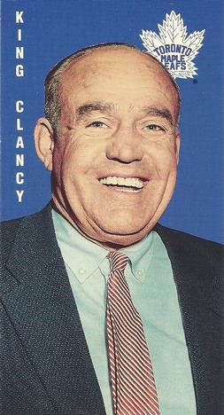 #132 King Clancy - Toronto Maple Leafs - 1994-95 Parkhurst Tall Boys 1964-65 Hockey