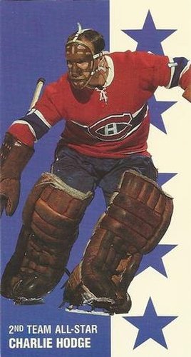 #139 Charlie Hodge - Montreal Canadiens - 1994-95 Parkhurst Tall Boys 1964-65 Hockey
