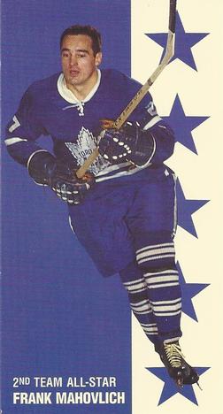 #143 Frank Mahovlich - Toronto Maple Leafs - 1994-95 Parkhurst Tall Boys 1964-65 Hockey