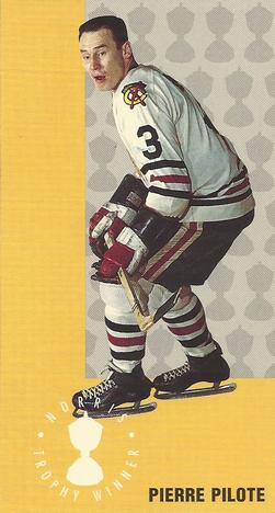 #145 Pierre Pilote - Chicago Blackhawks - 1994-95 Parkhurst Tall Boys 1964-65 Hockey