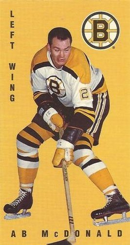#14 Ab McDonald - Boston Bruins - 1994-95 Parkhurst Tall Boys 1964-65 Hockey