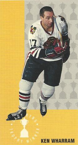 #150 Ken Wharram - Chicago Blackhawks - 1994-95 Parkhurst Tall Boys 1964-65 Hockey