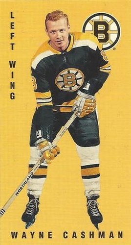 #18 Wayne Cashman - Boston Bruins - 1994-95 Parkhurst Tall Boys 1964-65 Hockey