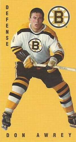 #19 Don Awrey - Boston Bruins - 1994-95 Parkhurst Tall Boys 1964-65 Hockey